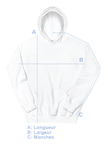 Jeunesse d'hier ⠂Coton ouaté à capuchon unisexe