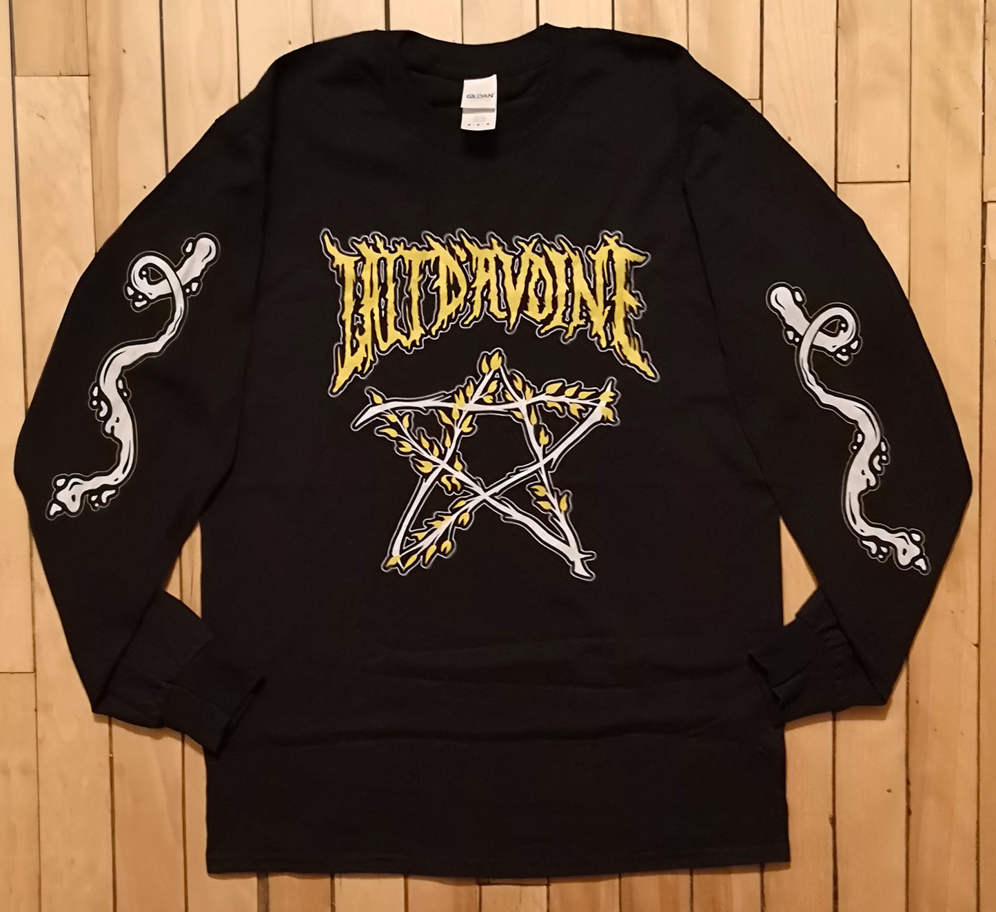 Lait d'avoine ⠂Chandail à manches longues unisexe