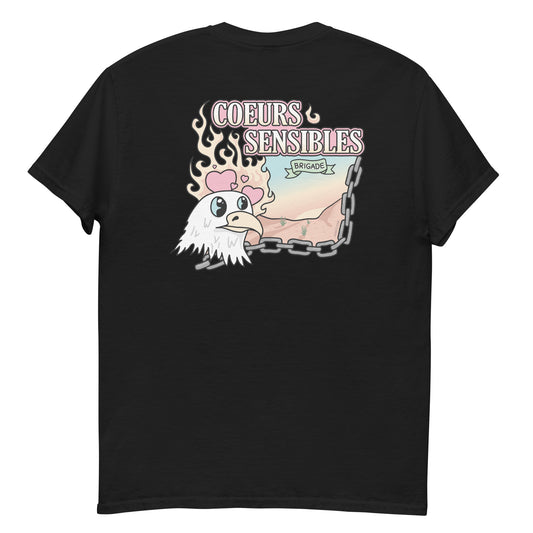 Coeurs sensibles brigade ⠂Chandail unisexe