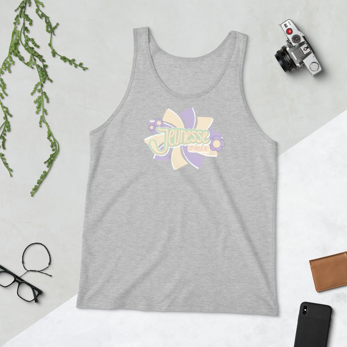Jeunesse d'hier ⠂Camisole unisexe