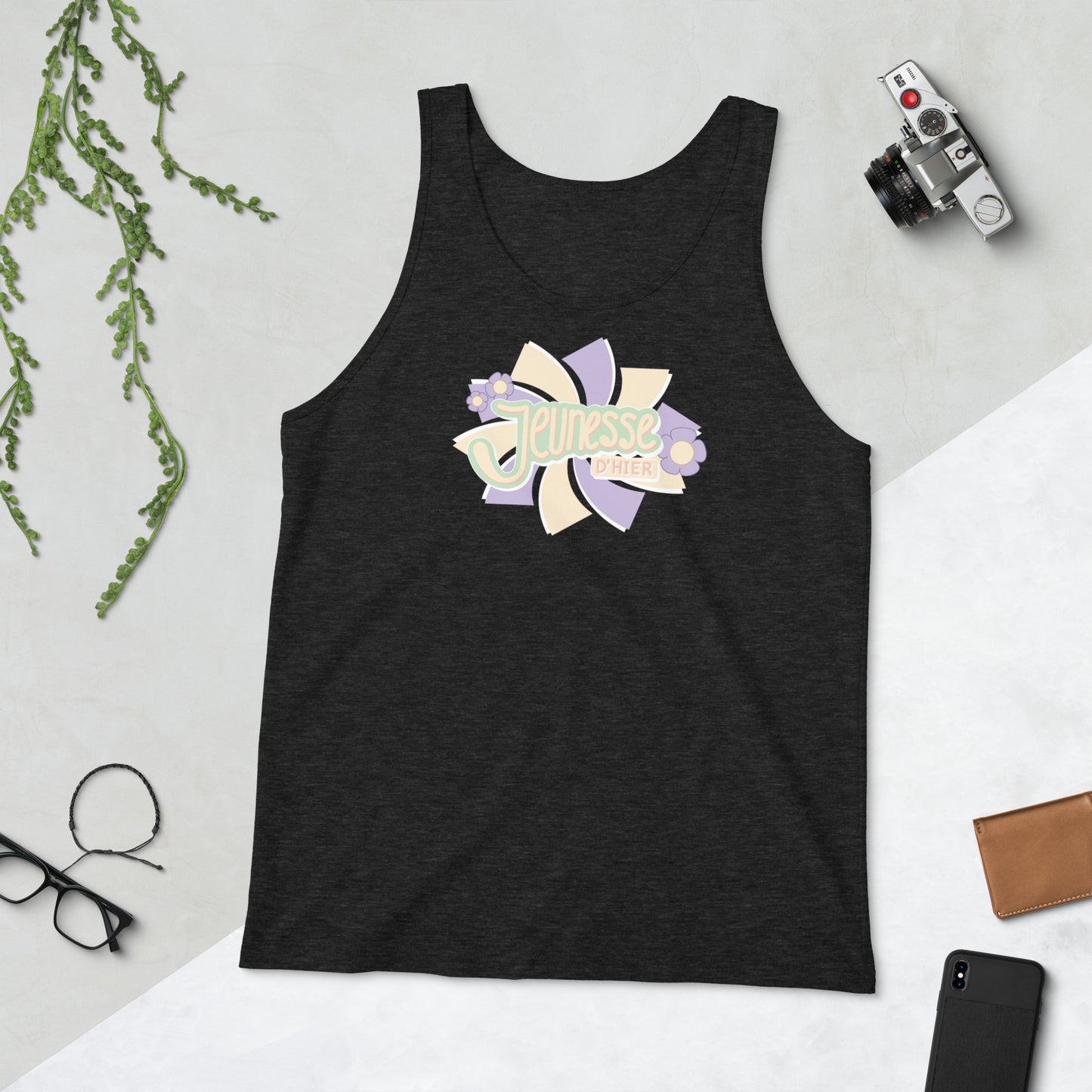 Jeunesse d'hier ⠂Camisole unisexe