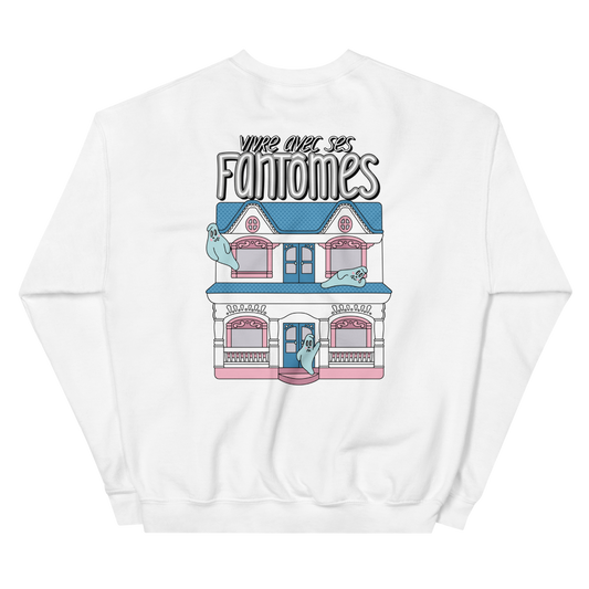 Vivre avec ses fantômes ⠂Coton ouaté unisexe