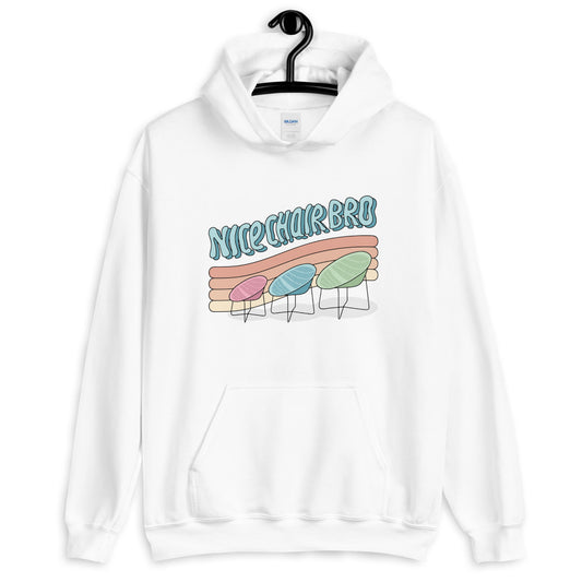 Nice chair bro ⠂Coton ouaté à capuchon unisexe