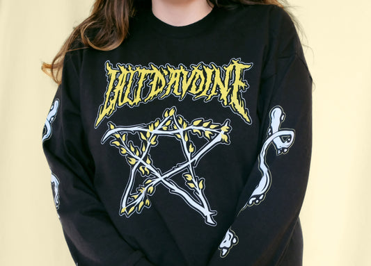 Lait d'avoine ⠂Chandail à manches longues unisexe