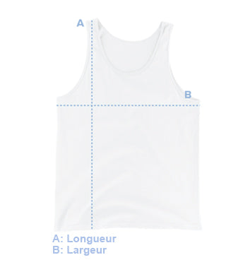 Toujours vivant ⠂Camisole unisexe