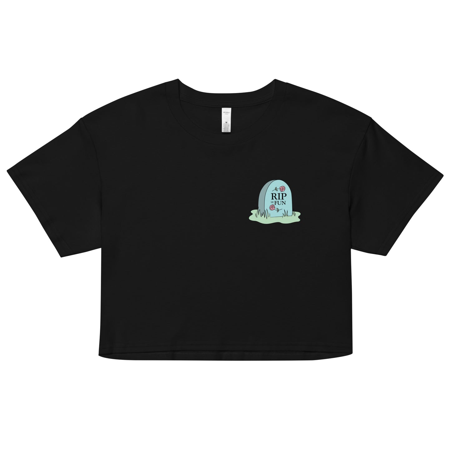 RIP le fun ⠂Crop top