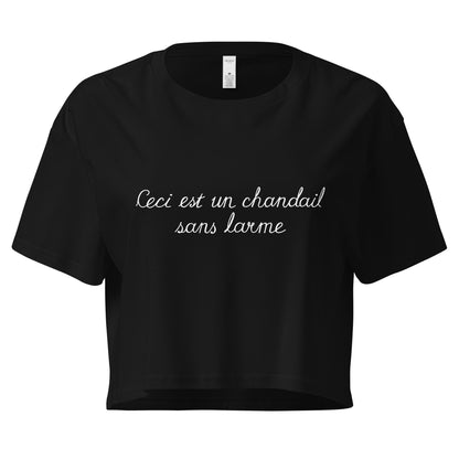 La trahison des émotions ⠂Crop top