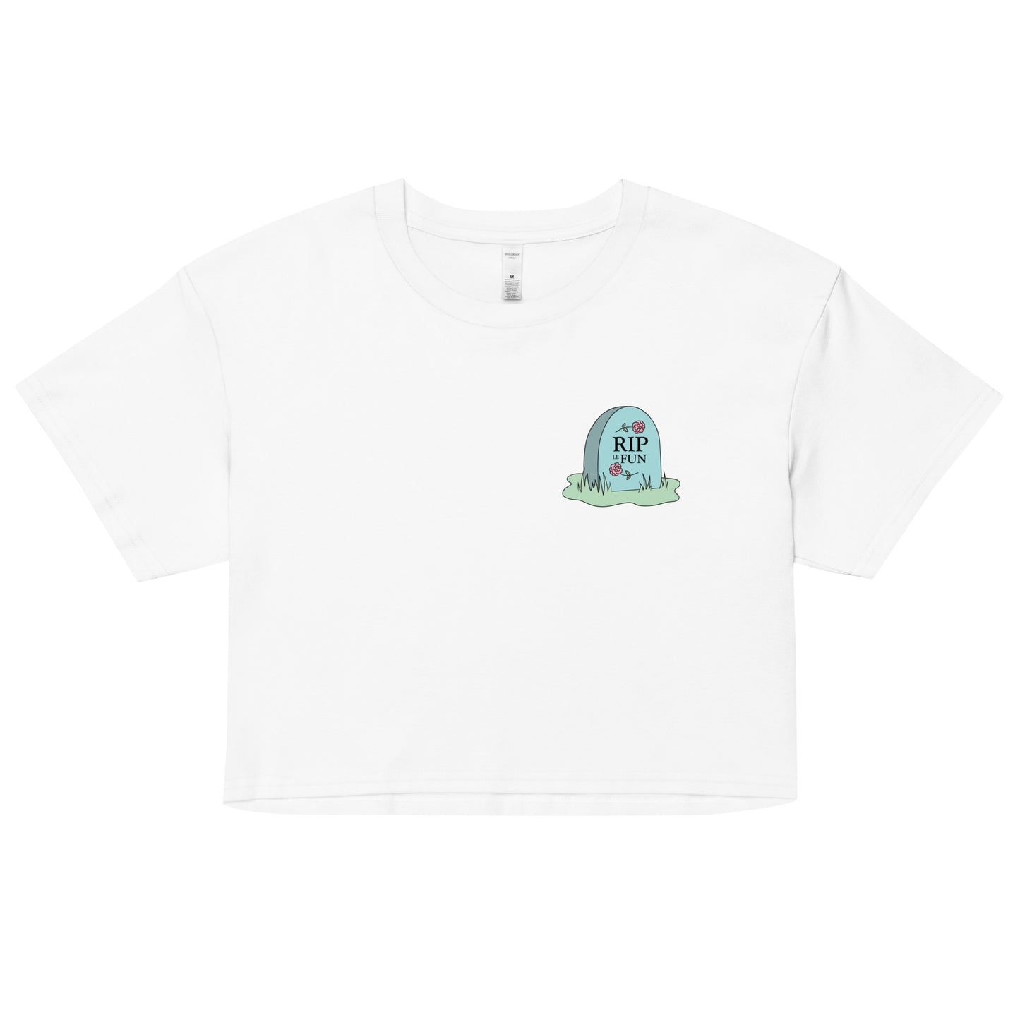 RIP le fun ⠂Crop top