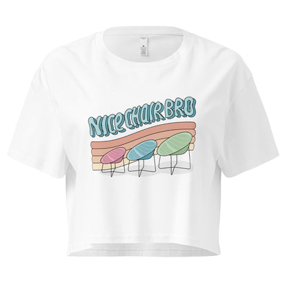 Nice chair bro ⠂Crop top