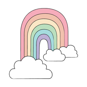 Pastel Rainbow/Chandail unisexe